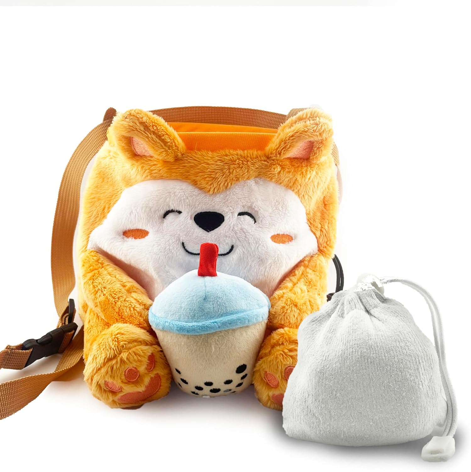 BobaDog Chalk Bag + Refillable Chalk Ball